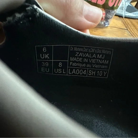 Dr. Martens-Zavala Mary Jane Beige - Picture 3 of 7